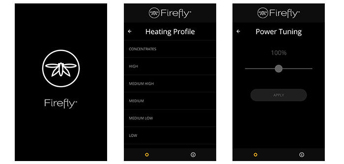 Firefly2-Displays dreimal ausgeführt