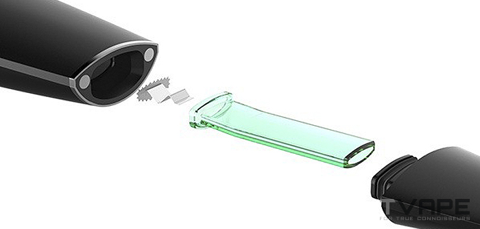 Black Mamba Mundstück demontiert