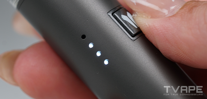 Utillian 6 Dab Pen - LED-Indikatoren, die die aktuelle Temperatureinstellung anzeigen