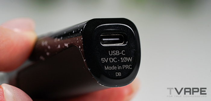 Tronian Rhotron Pro USB-C-Anschluss - Nahaufnahme