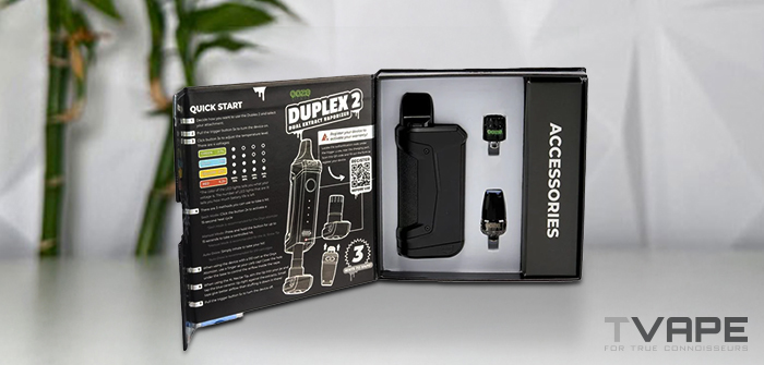Ooze Duplex 2 Batterie mit offener Box