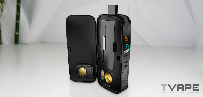 Offene Ansicht des AirVape Legacy Pro 2 Vaporizer