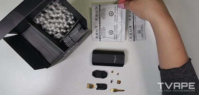 Reinigung des Vaporizers - Kurzanleitung