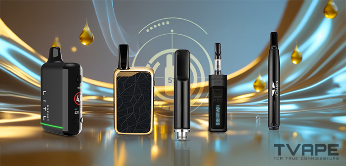 Eine Präsentation von 510 Gewindebatterien mit Zeus Ion, Utillian 50, Tronian Rhotron und Litl Sneaky