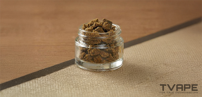 Hash (haschisch) - eine Art von Cannabiskonzentraten