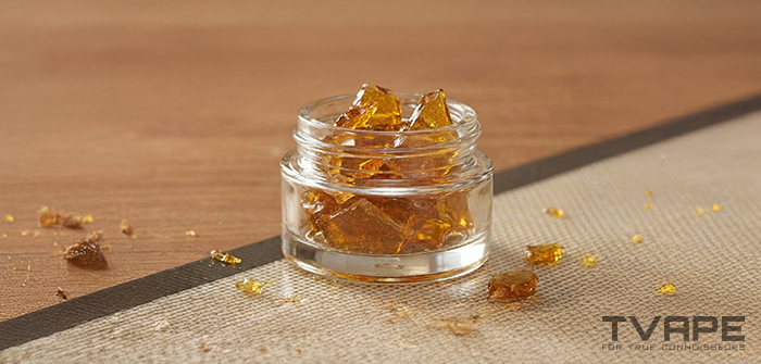 Shatter eine Art von Cannabiskonzentrat