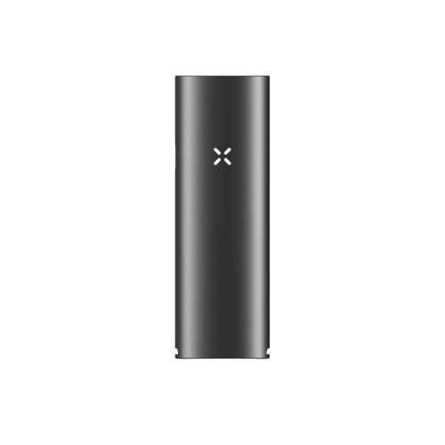 Die Vorderansicht des Pax Four Vaporizers in der Farbe Onyx.