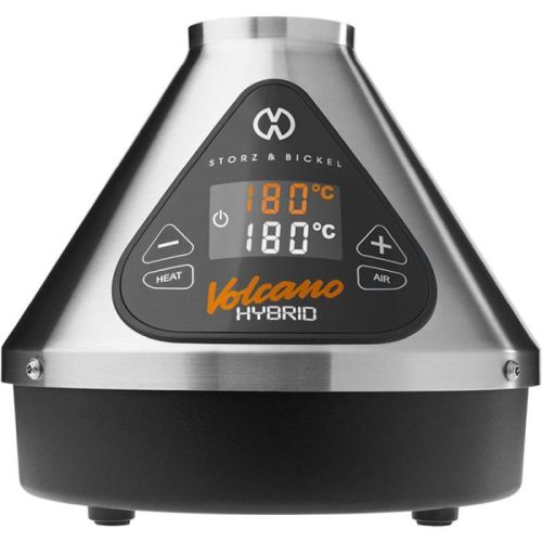 Heizkammer des Volcano Hybrid mit digitalem Display
