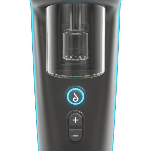 Dr. Dabber Switch 2 Nahaufnahme des Bubblers und des Knopfes
