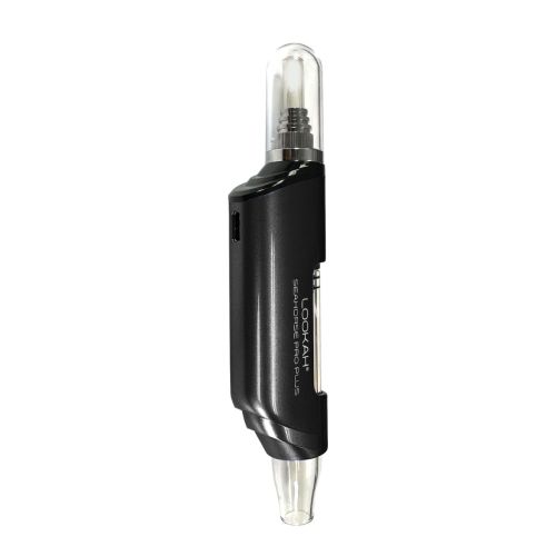 Seitenansicht des tragbaren Vaporizers Lookah Seahorse Pro Plus