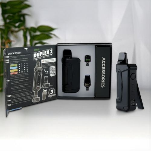 Ooze Duplex 2 Konzentrat-Vaporizer mit Verpackung