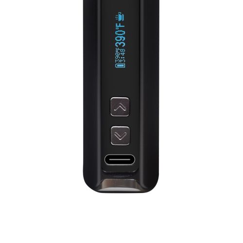 x max starry 4 mit USB-Ladeanschluss und digitalem Display