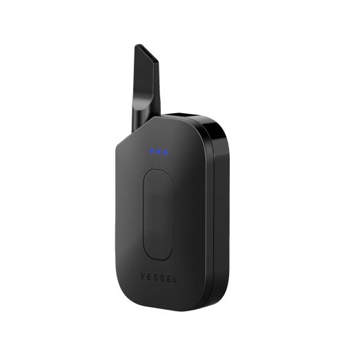 Vessel Compass Rise 510-Gewindeakku in der Farbe Obsidian – Vaporizer für Ölkartuschen.