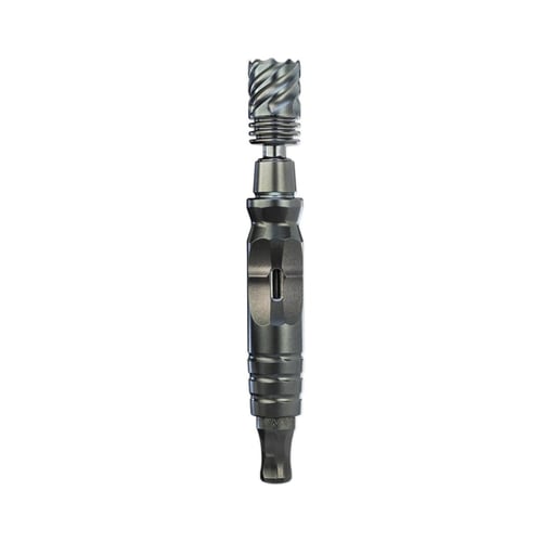 Dynavap Hyperdyn dry herb vaporizer upright side view