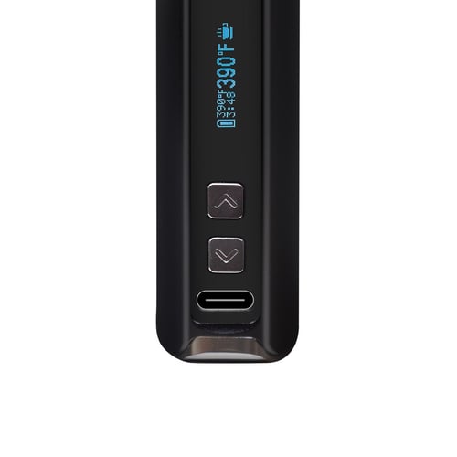 x max starry 4 mit USB-Ladeanschluss und digitalem Display