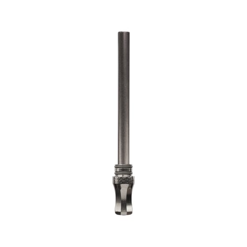 Stahlfarbene DynaVap M7 XL Kondensatorkappe, ein wichtiges Zubehörteil für tragbare Vaporizer, das eine effiziente Kühlung und Dampfspeicherung in kompakten Geräten für trockene Kräuter gewährleistet.