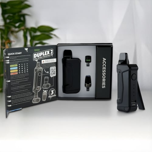Ooze Duplex 2 Konzentrat-Vaporizer mit Verpackung