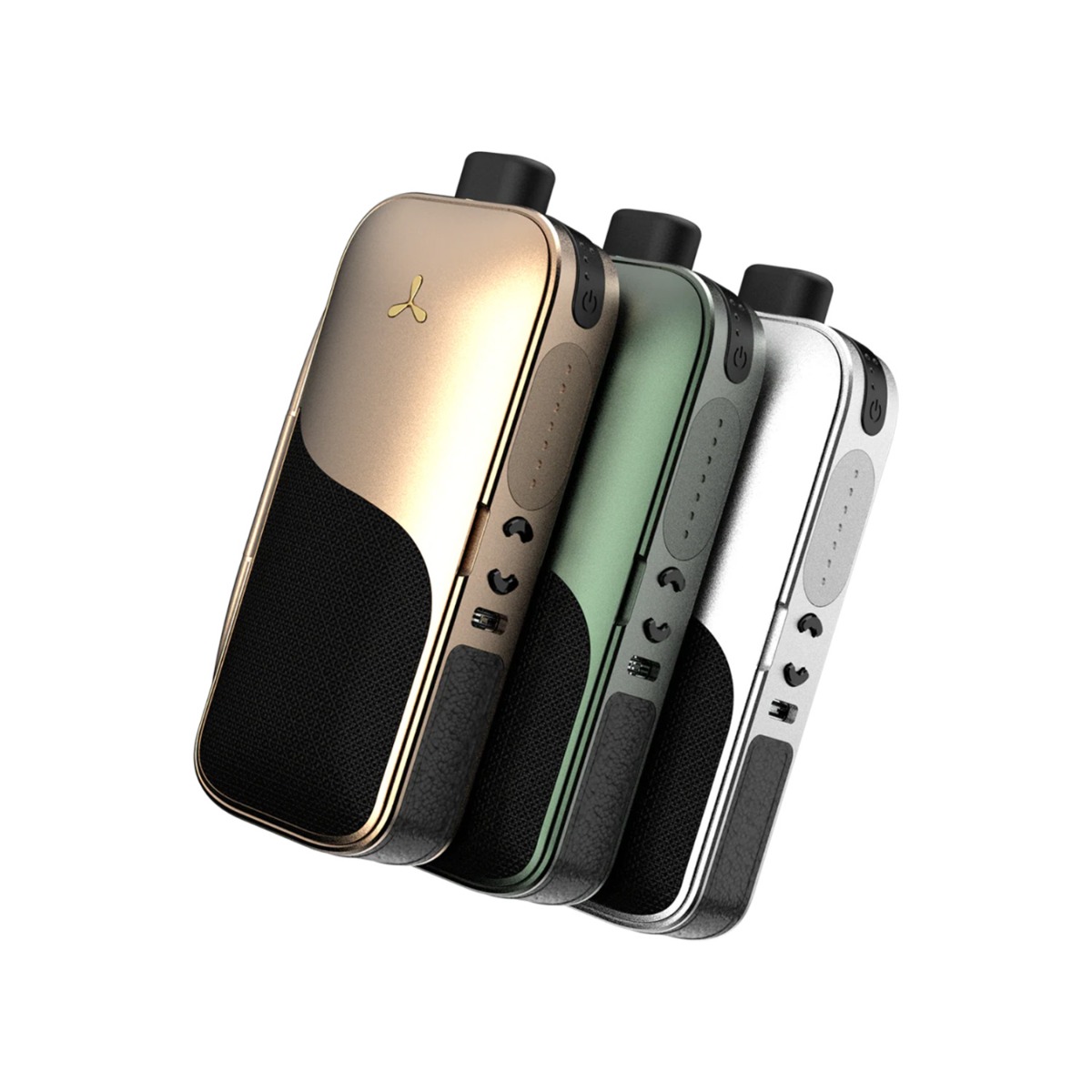 AirVape Legacy CORE tragbarer Vaporizer für Kräuter in Roségold, Grün und Weiß