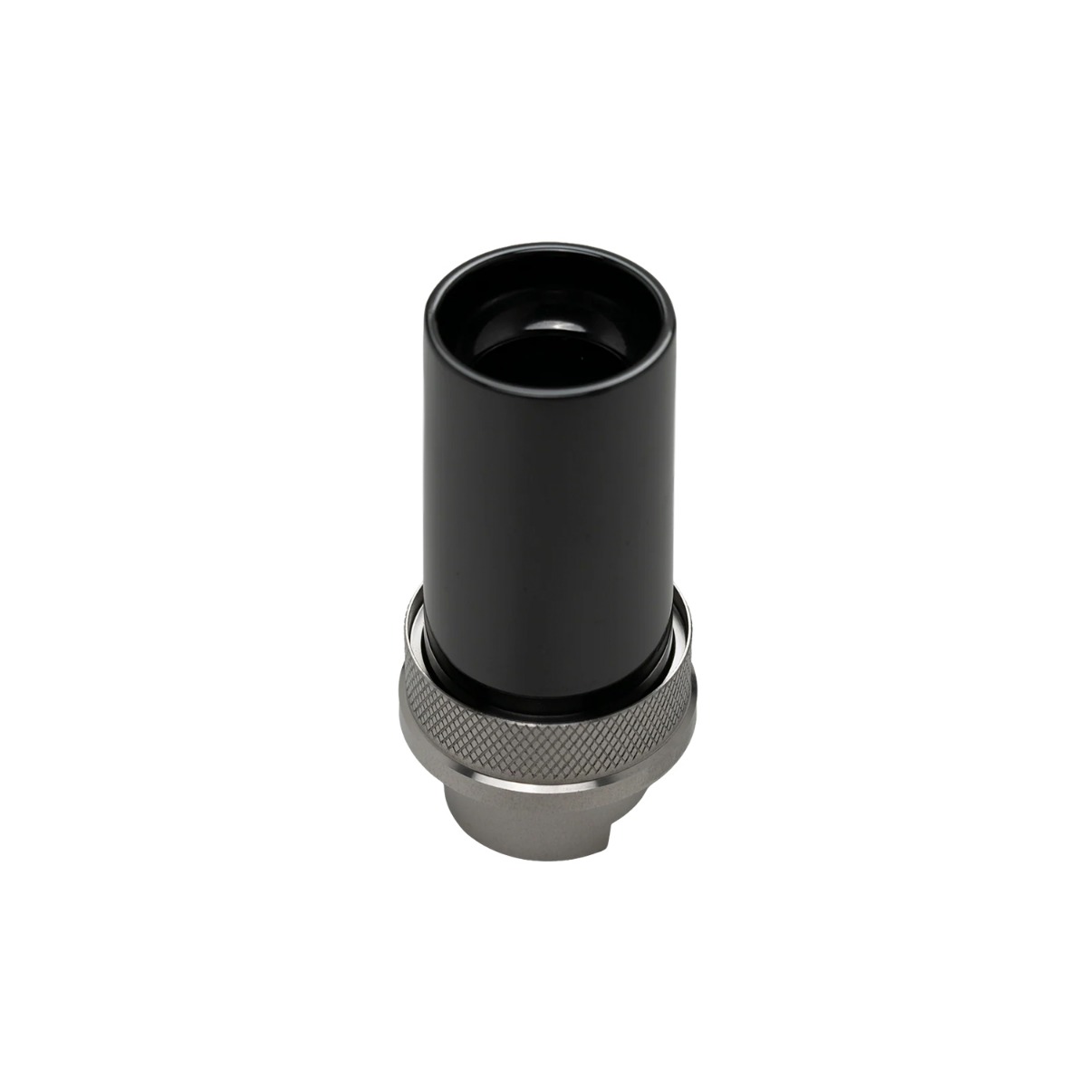 Davinci EQ Zirconia Crucible aufrechte Seitenansicht auf der Heizbasis