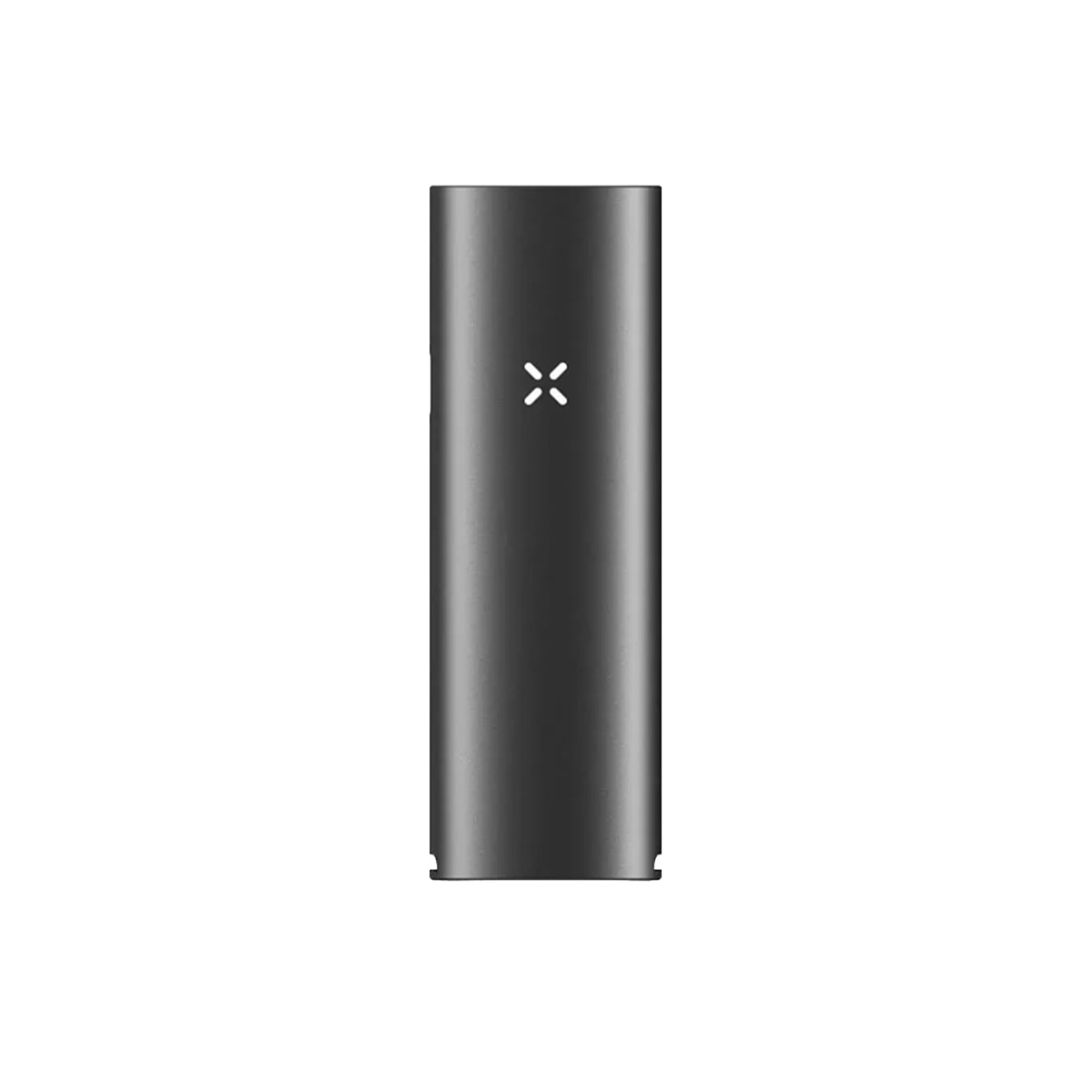 Die Vorderansicht des Pax Four Vaporizers in der Farbe Onyx.