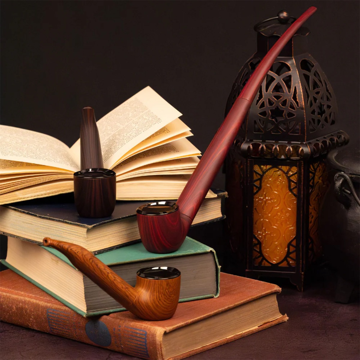 Pulsar 510 DL Wizard Pipe mit Holz-Finish mit klassischer Wizard-Pipe-Look