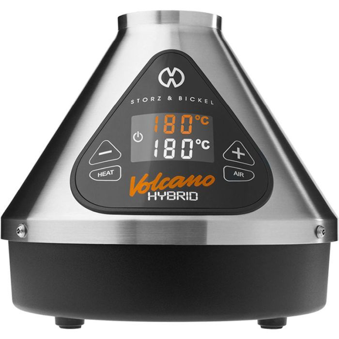 Heizkammer des Volcano Hybrid mit digitalem Display