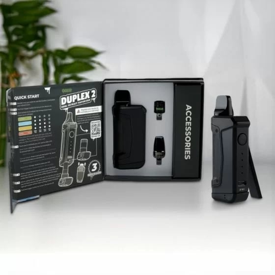 Ooze Duplex 2 Konzentrat-Vaporizer mit Verpackung
