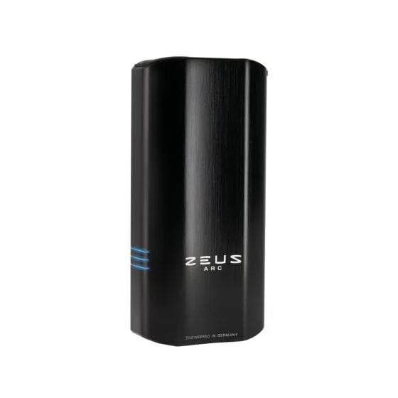 Zeus Arc S2 tragbarer Vaporizer – kompaktes Design mit USB-C-Aufladung und haptischem Feedback für Kräuter und Konzentrate (Farboption Schwarz)