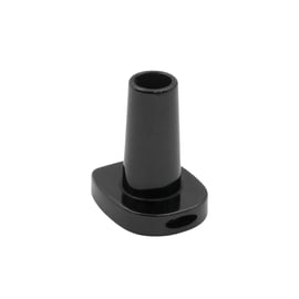 DaVinci MIQRO Zirconia 10mm Adapter schwarzer Adapter mit zylindrischer Öffnung