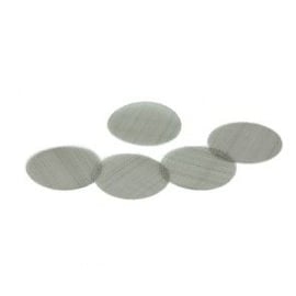5 x Edelstahlfilter (2,5cm)