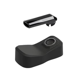 Die magnetische Kappe und das Mundstück der Utillian 850, separat und in einem Winkel dargestellt