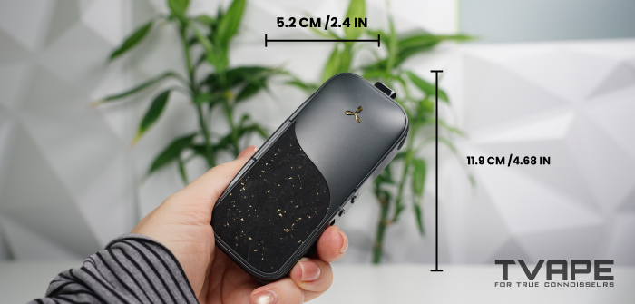 AirVape Legacy Pro 2 Vaporizer - Abmessungen