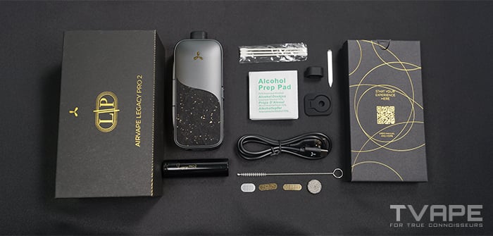 AirVape Legacy Pro 2 Vaporizer - Lieferumfang