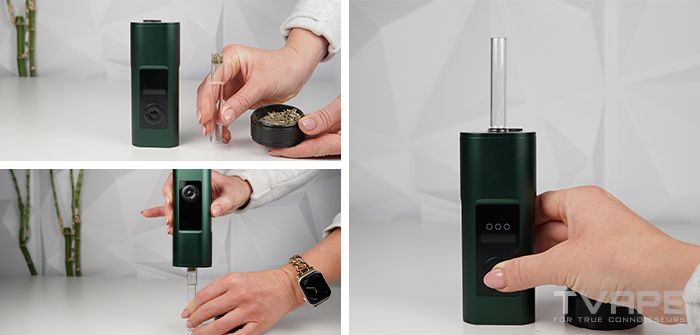 Arizer Solo 3 Handhabung