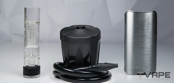 DaVinci IQ3 Dry herb Vaporizer mit kompatiblem Zubehör