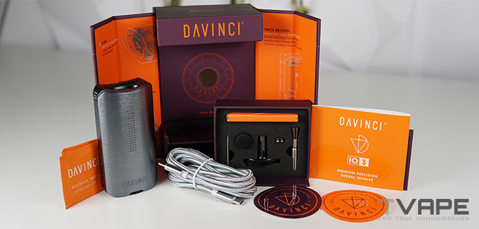 DaVinci IQ3 Dry herb Vaporizer Box und Teile