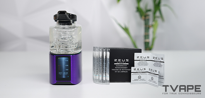 Davinci EQ mit Zeus Purify-Reinigungsset, einschließlich Wattestäbchen und Reinigungstüchern