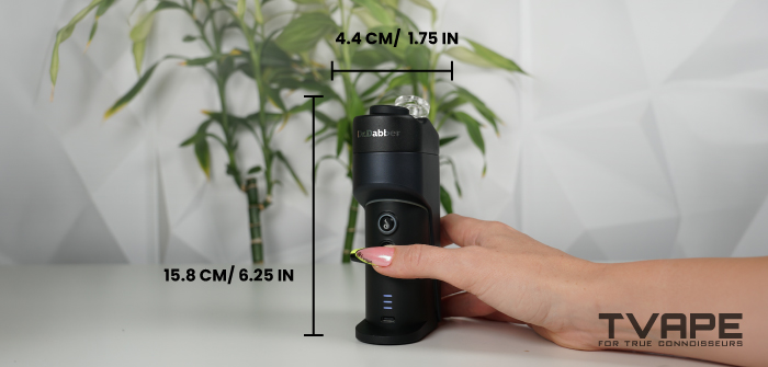Dr. Dabber Switch Go E-Rig - Abmessungen