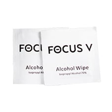 In the box: focus v aeris-alkoholtücher