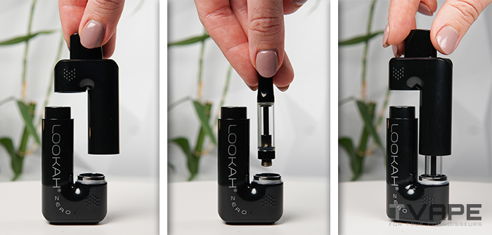 Schritt-für-Schritt-Anleitung für die Verwendung des Lookah Zero Vape