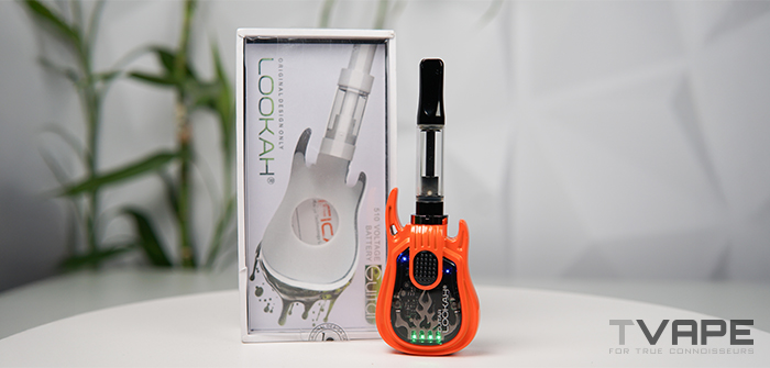 Lookah Guitar Vaporizer mit Box