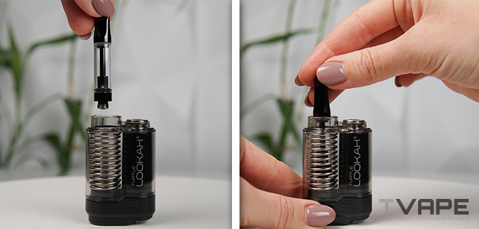 So funktioniert die Lookah Turtle 510 Gewindebatterie