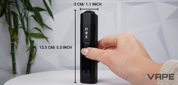 Nectar Hex Weed Vaporizer Abmessungen