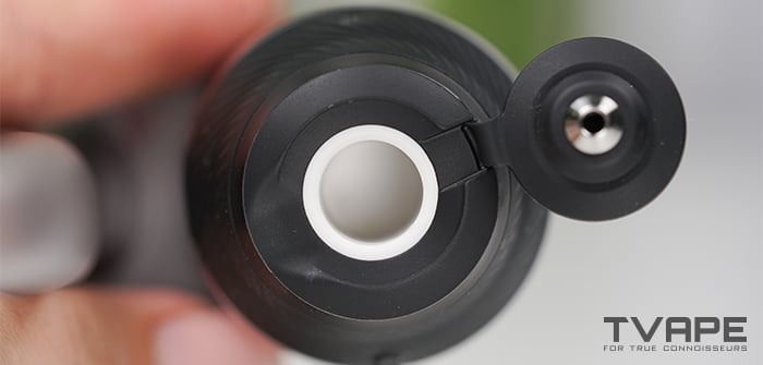 New Puffco Proxy Konzentratvaporizer - eine Nahaufnahme seiner verbesserten 3D-Heizkammer