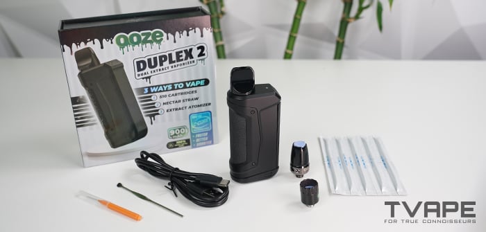 Ooze Duplex 2 Konzentrat-Vaporizer – Lieferumfang