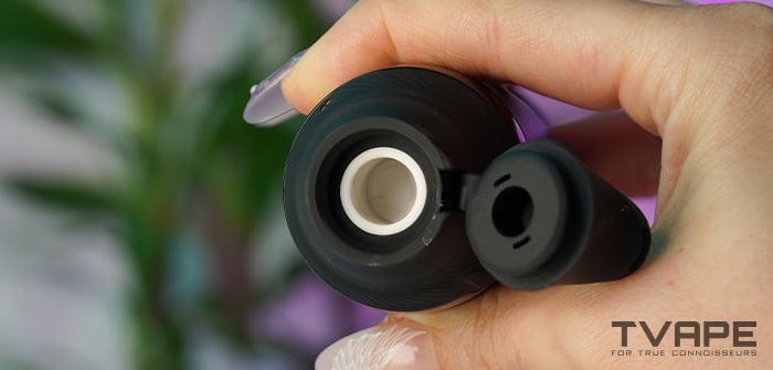 Puffco Proxy Core Dab Pen – eine Nahaufnahme der 3D-Heizkammer