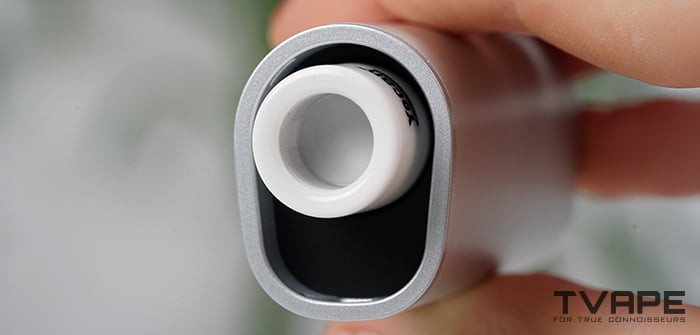 Yocan Black Pocket - eine Nahaufnahme der Heizkammer