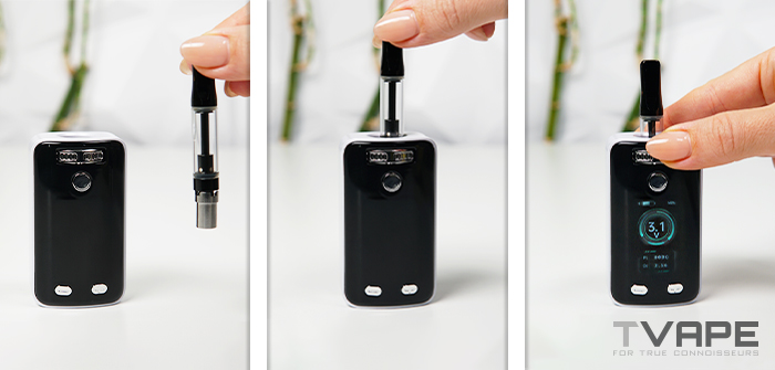 So funktioniert der Yocan Uni 3.0 510 Gewinde-Akku