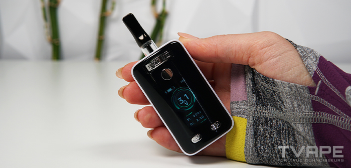 Yocan Uni 3.0 510 Gewinde Akku in der Hand