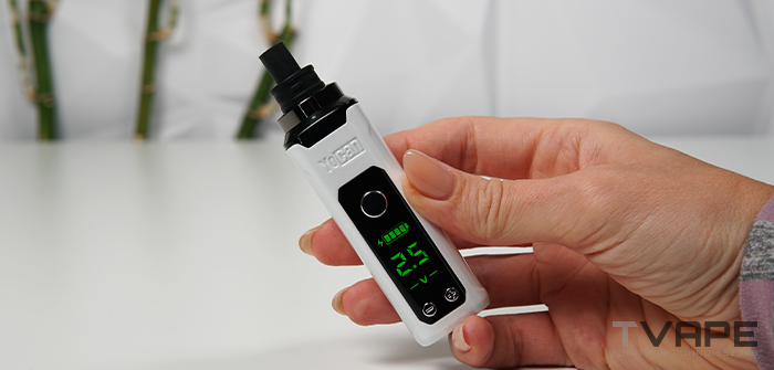 Größenvergleich des Yocan Nestor Dab Pens